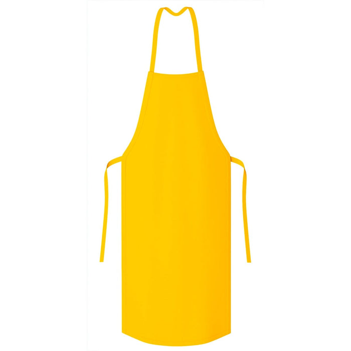Avental de Segurança Químico Amarelo em Nylon Impermeável 1,20 x 0,70