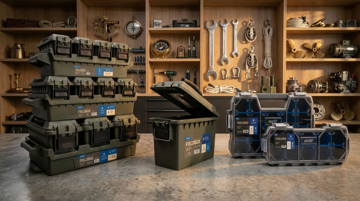 ToolGrid, FieldBox ou AMMO Box: Qual Organizador é o Ideal para Você?