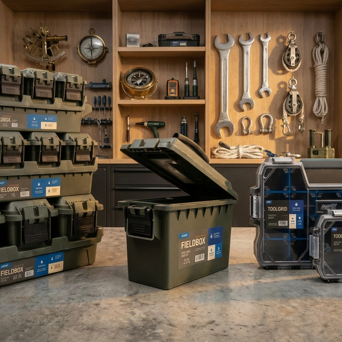 ToolGrid, FieldBox ou AMMO Box: Qual Organizador é o Ideal para Você?