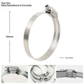 Abraçadeira Aço Inox 4 Pol. 100mm