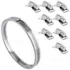 Abraçadeira Aço Inox em Rolo de 3mts com 8 Clips