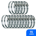 Abraçadeira em Aço Carbono de 06 Pol. 150mm (15 Unds)