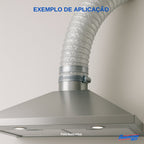 Abraçadeira em Aço Carbono de 4 Pol. 100mm (04 Unds)