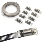 Abraçadeira em Rolo de Aço Inox 3mts com 8 Clips