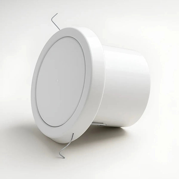 Acabamento Difusor de Ar Redondo Fixação Mola -  100mm