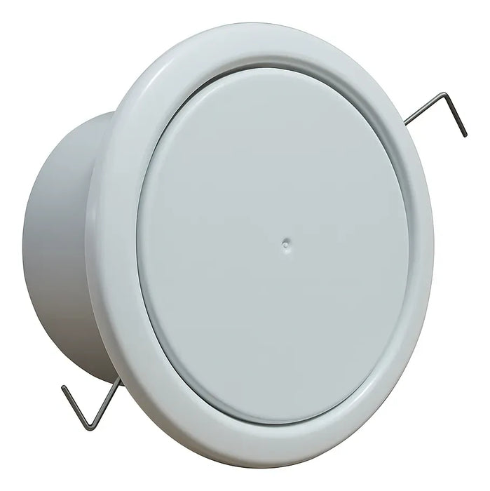 Acabamento Difusor de Ar Redondo Fixação Mola - 100mm