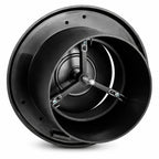 Acabamento Difusor de Ar Redondo Preto 150mm - PAV C