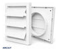 Acabamento Saida De Ar Grade Grelha Auto Fechante 150mm 6 Polegadas