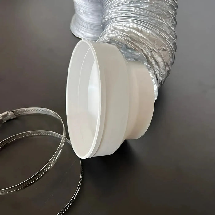 Adaptador Redutor De Duto 125mm Para 100mm (5' Para 4')