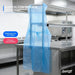 Avental Descartável Polietileno Azul 70x120 100 Unidades | CA39356