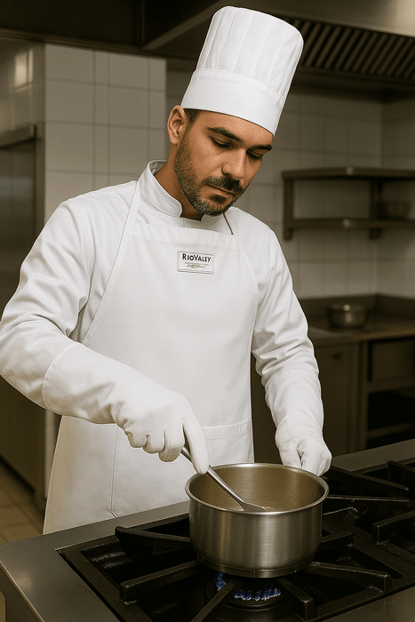 Avental Profissional Térmico Radiant Heat COLORS 0.90x0.70 RIO181  - CA29046 Branco