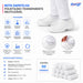 Bota Propé em Polietileno Transparente com Elástico Impermeável – (50 Unds)