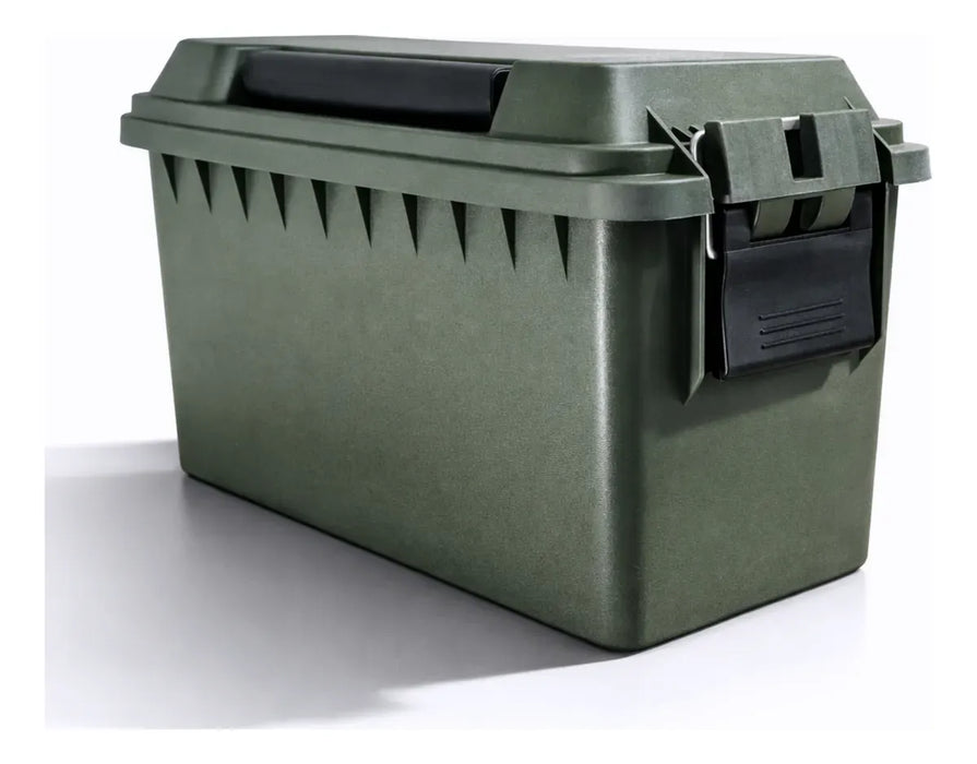 Caixa Organizadora Estanques ESSENCIAL MINI 2,2L AMMO – Plástico ABS Reforçado, Vedação e Fecho Metálico Cinza