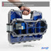 Caixa OrganizadorA ToolGrid Flex 17 – 17 Compartimentos Ajustáveis Tampa Transparente | Sistema Modular Americanvek