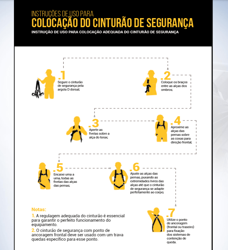 Cinto de Segurança Paraquedista 5 Pontos Vicsa VIC20420 - CA36746