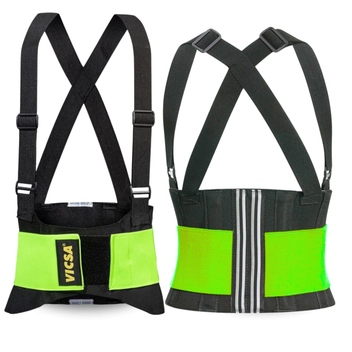 Cinto Ergonomico Vicsa Com Suspensorio Ergo Neon Verde VIC42120