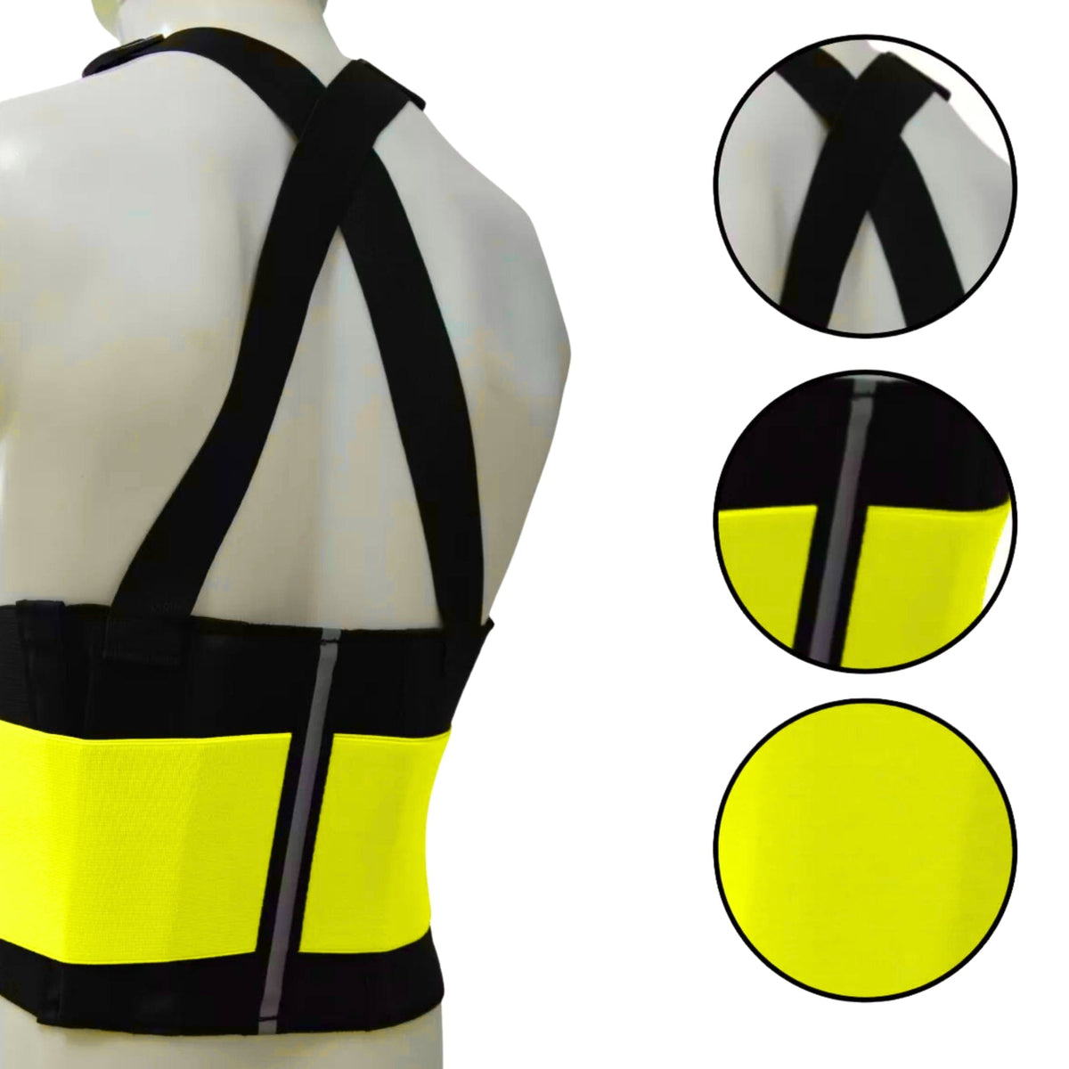 Cinto Ergonomico Vicsa Com Suspensorio Ergo Neon Verde VIC42120