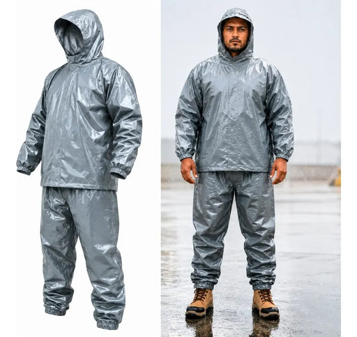 Conjunto Calça e Jaqueta Impermeável Termolaminada Aprovado para Chuva  - PA02594