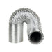 Duto Aluminizado Flexível 10 Pol. 250mm - 02,5 Metros