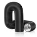 Duto Aluminizado Flexível com PVC Preto 150mm / 06 Pol - 05 Mts