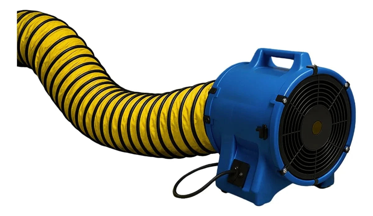 Duto de PVC Insuflador Exaustor de Ar Espaço Confinado 20cm 200mm - 10 Metros