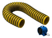 Duto de PVC Insuflador Exaustor de Ar Espaço Confinado 20cm 200mm - 10 Metros
