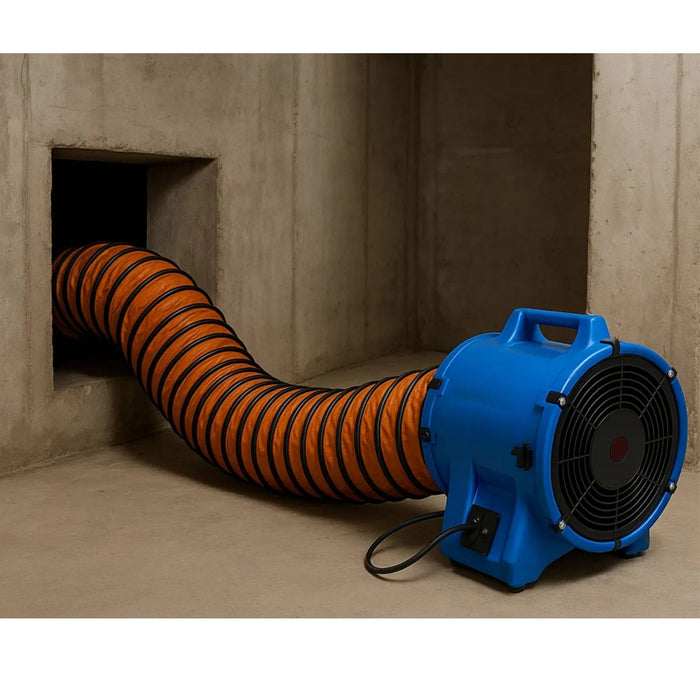 Duto de PVC Insuflador Exaustor de Ar Espaço Confinado 30cm 300mm - 10 Metros