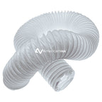 Duto Flexivel PVC Branco 125mm 5 Pol - 3 Metros