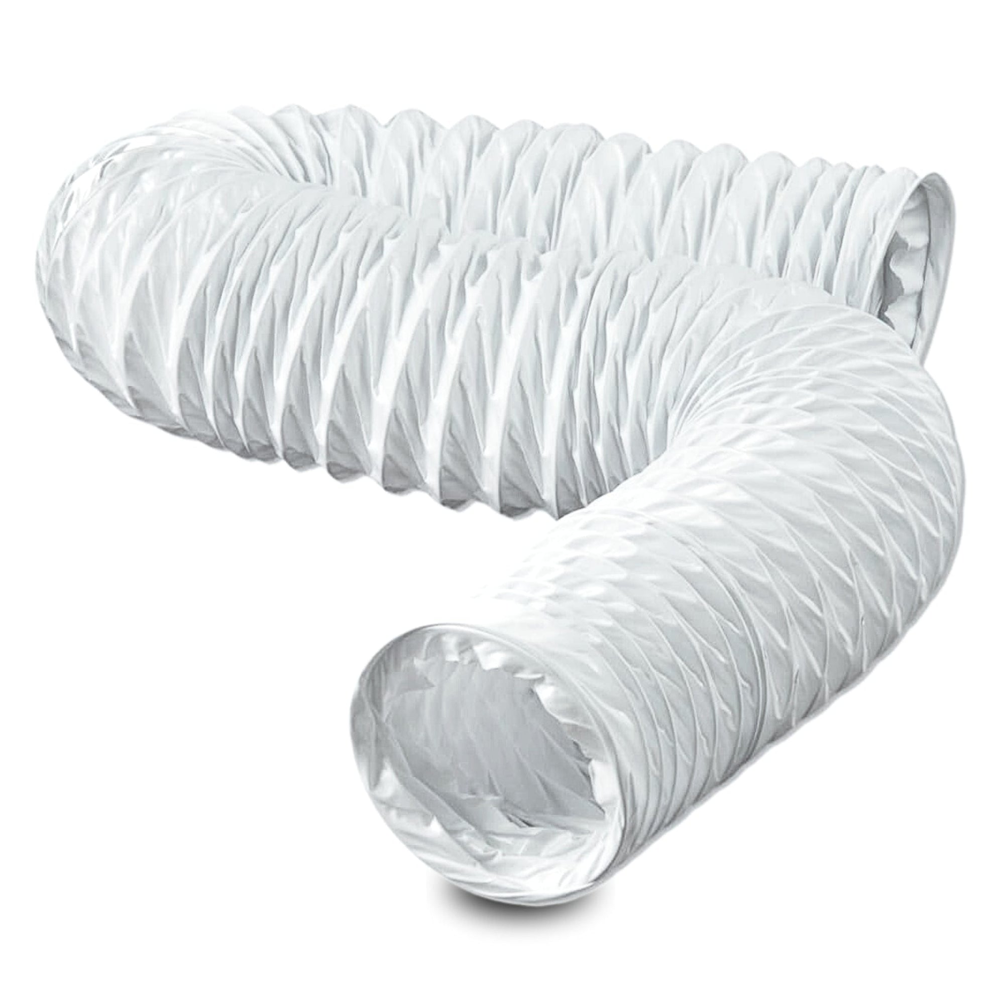 Duto Flexível Pvc Branco 8 Pol. 200mm - 10 Metros | Americanvek