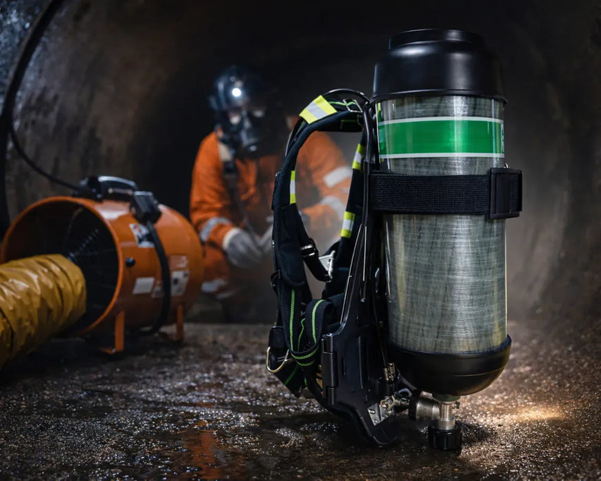 Equipamento Respiração Autônomo Espaço Confinado 300bar 6,8l