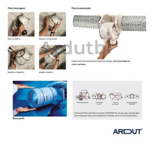 Exaustor Axial 100mm Mixvent 250 - Vazão 210 - 260m3/h - 110v e 220v