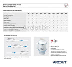 Exaustor Mixvent 350 Inline Duto 125mm - Vazão 290 - 380m3/h -  110v e 220v