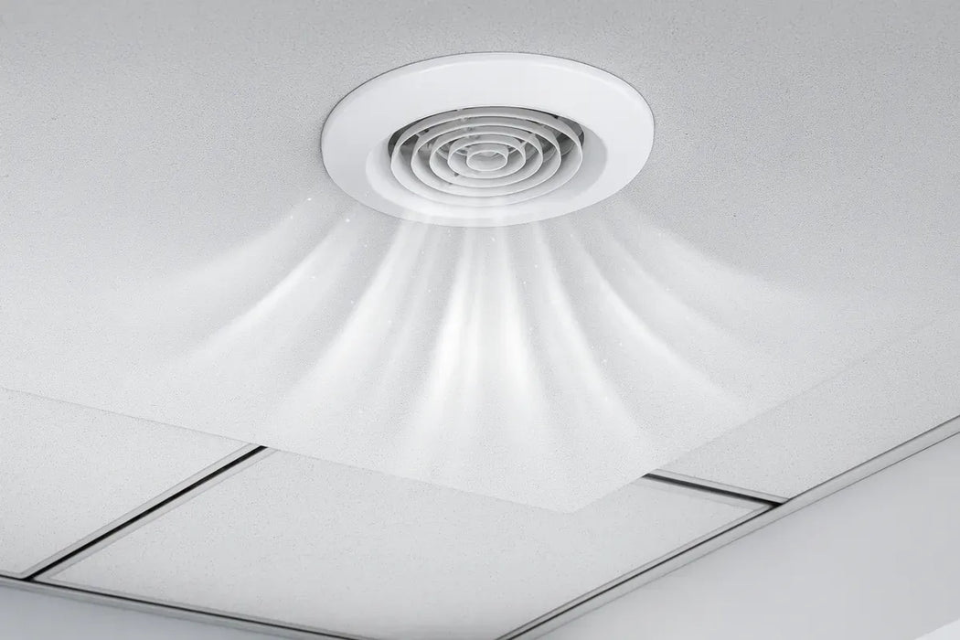 Exaustor Sicflux Redondo Axial SONORA 11 - 100mm - Vazão 130m³/h (Bivolt)