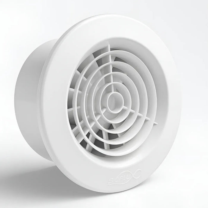 Exaustor Sicflux Redondo Axial SONORA 11 - 100mm - Vazão 130m³/h (Bivolt)