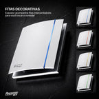 Exaustor Silencioso Anti Retorno Banheiro Silent Design 200CZ - 125mm (160m3/h-195m3/h) - 110/220V