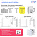 Exaustor Silencioso Anti Retorno Banheiro Silent Design 200CZ - 125mm (160m3/h-195m3/h) - 110/220V