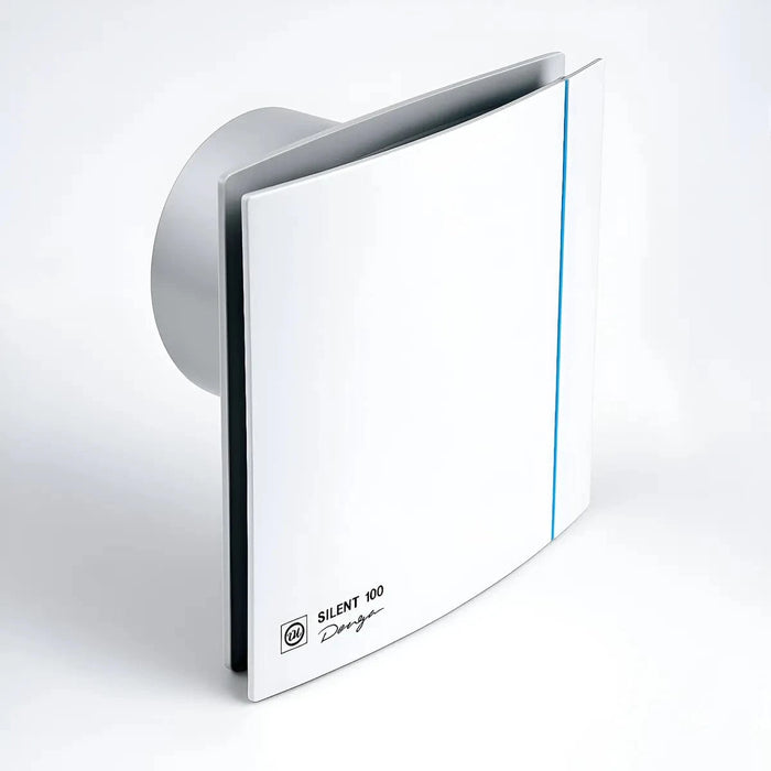 Exaustor Silencioso Anti Retorno para Banheiro Silent Design 100CZ - 100mm (72m3/h-83m3/h) - 110/220V