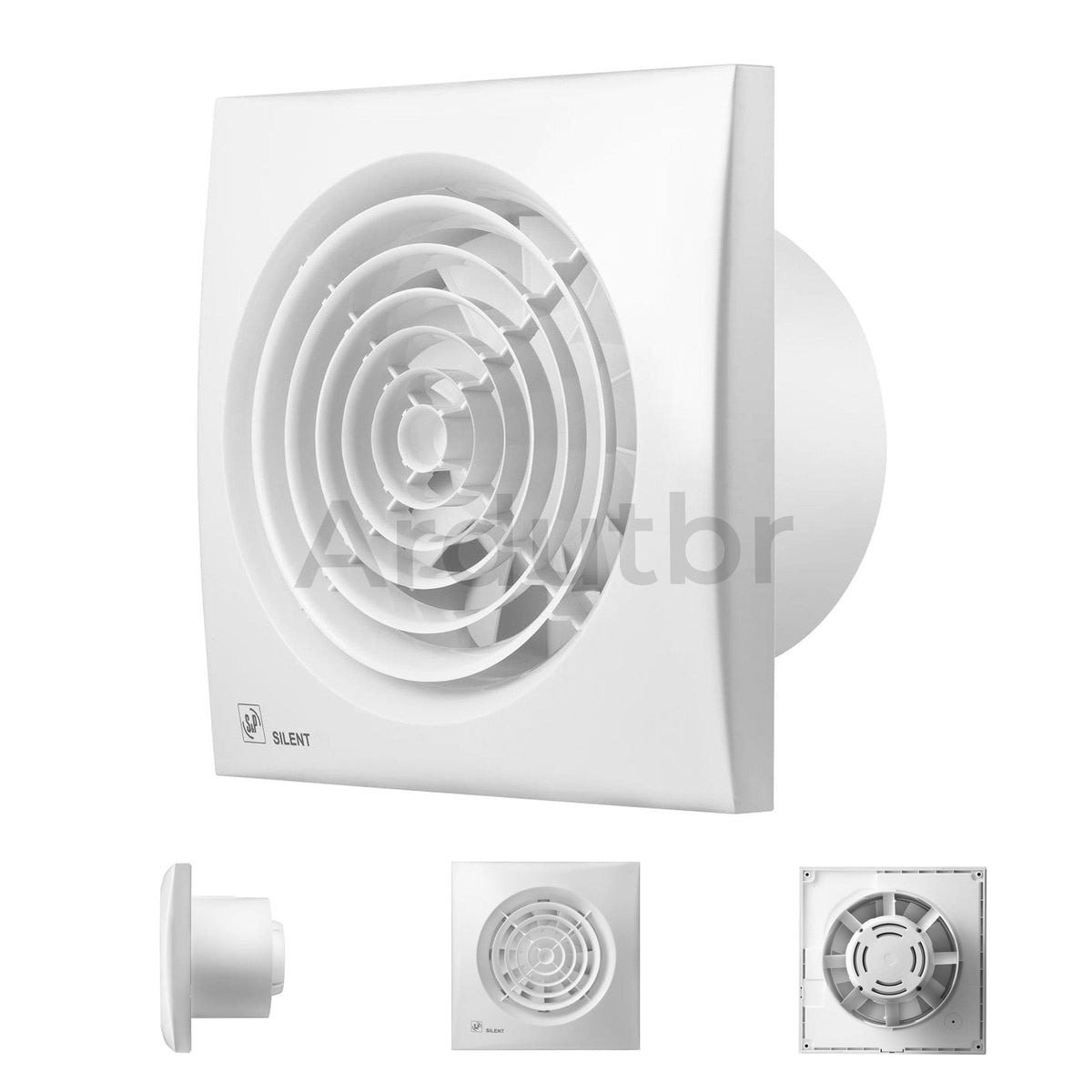 Exaustor Silent CZ 100 - Vazão 90m3/h - 100mm - 110V