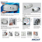 Exaustor Td Silent 1000 Ultra Silencioso Duto 200mm - 110v (670-1030 m3/h)