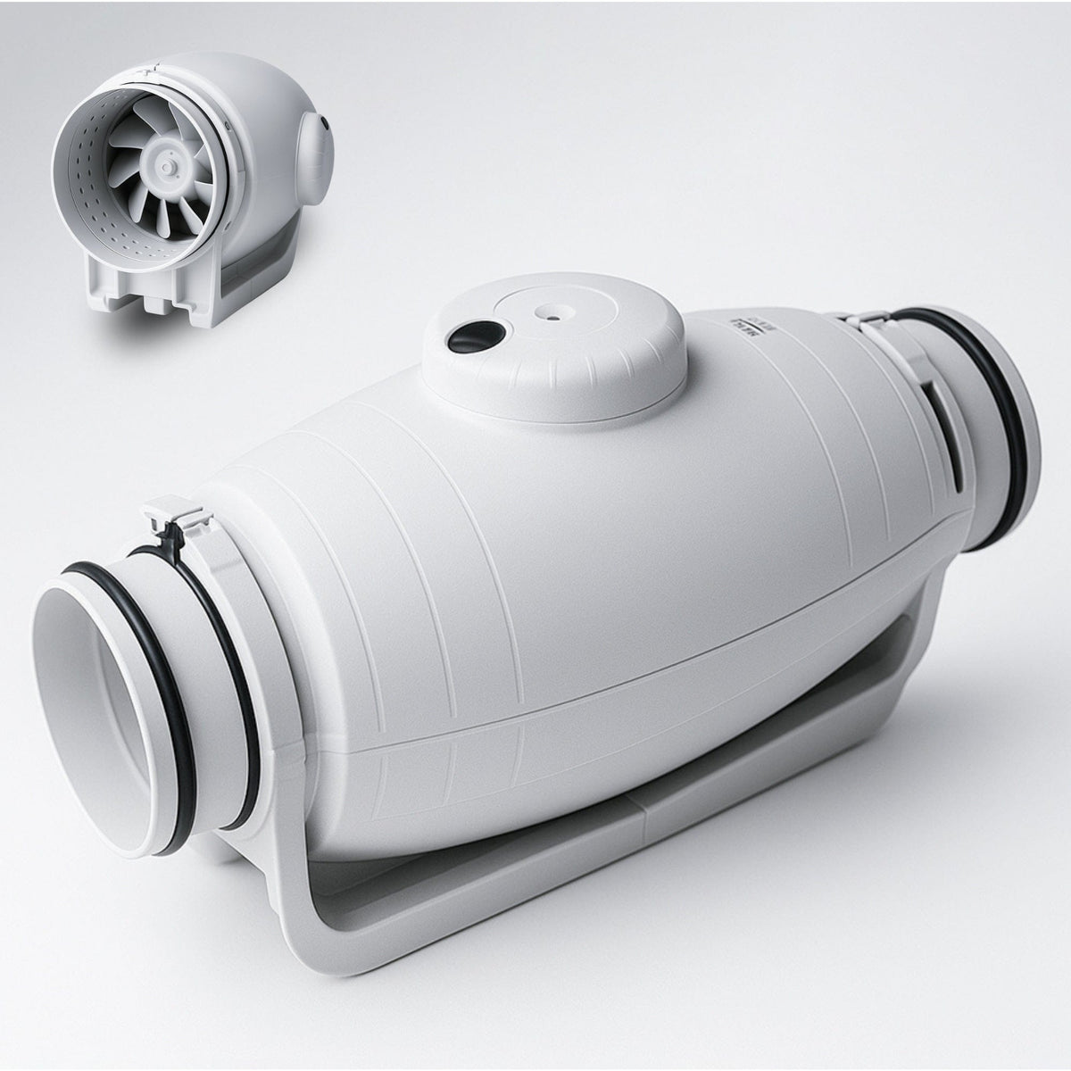 Exaustor Td Silent 500 Ultra Silencioso Duto 150mm - 110v e 220v (425-585 m3/h)