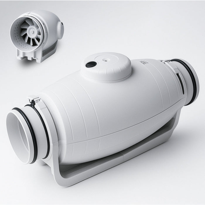 Exaustor Td Silent 500 Ultra Silencioso Duto 150mm - 110v e 220v (425-585 m3/h)