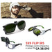 Flip/Clip Lente de Solda Oculos Univet 5x9 IR5 5X9R.00.50