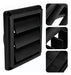Grade para Saída de Ar Externa Auto Fechante Preto VNT6G -  6 Pol. 150mm