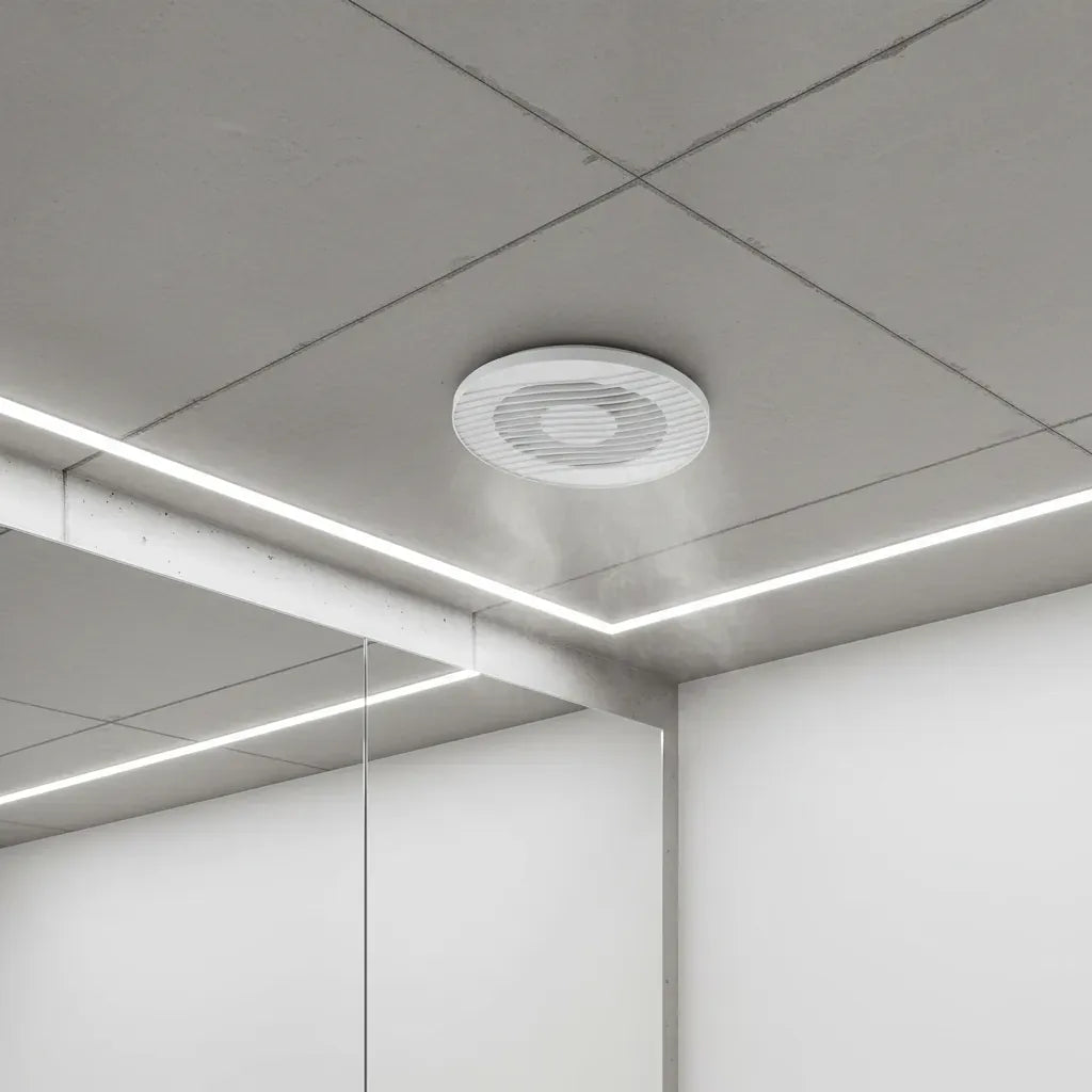 Grelha de Acabamento Interno para Duto 100mm – Exaustor e Ventilação GAI100