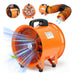Insuflador Exaustor Industrial Portátil para Espaço Confinado 30cm AV302P - Vazão 3400m³/h