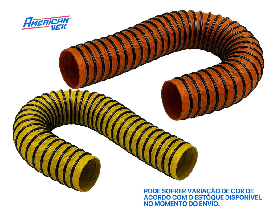 Insuflador Exaustor Industrial Portátil para Espaço Confinado 30cm com Duto de 10 Metros AV302P