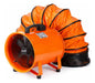 Insuflador Exaustor Industrial Portátil para Espaço Confinado 30cm com Duto de 10 Metros AV302P
