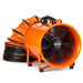 Insuflador Exaustor Industrial Portátil para Espaço Confinado 30cm com Duto de 10 Metros AV302P