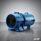 Insuflador Exaustor para Espaço Confinado 300mm Com Duto PVC de 7,6mts