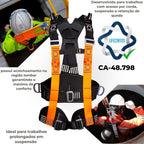 Kit Cinto de Segurança com Talabarte em Y